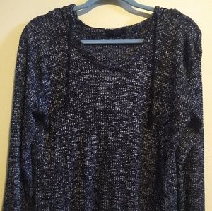 Black and White Lightweight Sweater